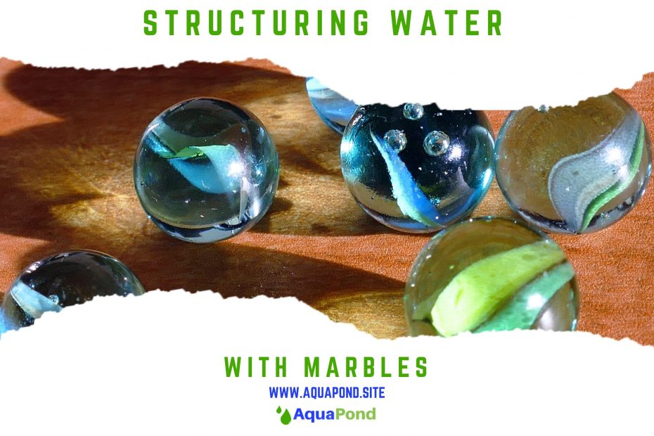 Magnets can be used to structure water or act as a water softener